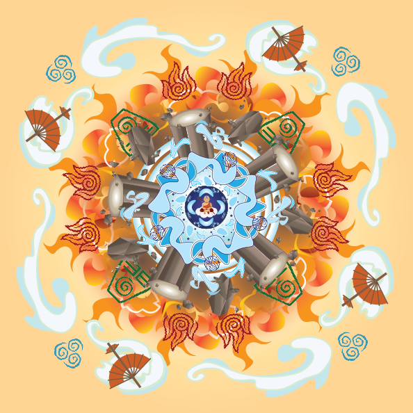 Avatar: Four Elements Mandala